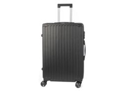 Maleta Mediana Trolley Rígida Ultraligera, De Abs De Alta Resistencia Con Esquinas Reforzadas. Cerradura Numérica Y 4 Ruedas Dobles Extraíbles 360°.