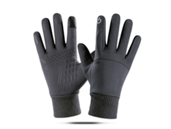 Guantes de invierno impermeables con tejido táctico antideslizante para ciclismo, talla XL.