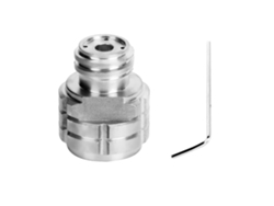 Adaptador De Recarga De Cilindro De Co2, Rosca Hembra G1/2 A Rosca Macho Tr21-4 Para Sodastream