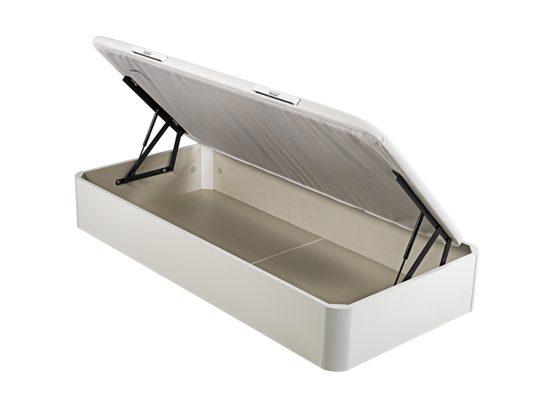 Canapé Abatible | PIKOLIN Naturbox 2.0 | Blanco | Apertura Lateral | 31 Cm | Montaje Y Retirada Incluida | 105 X 190 Cm
