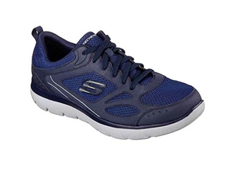 Zapatillas de Hombre SKECHERS Summits Azul (40)