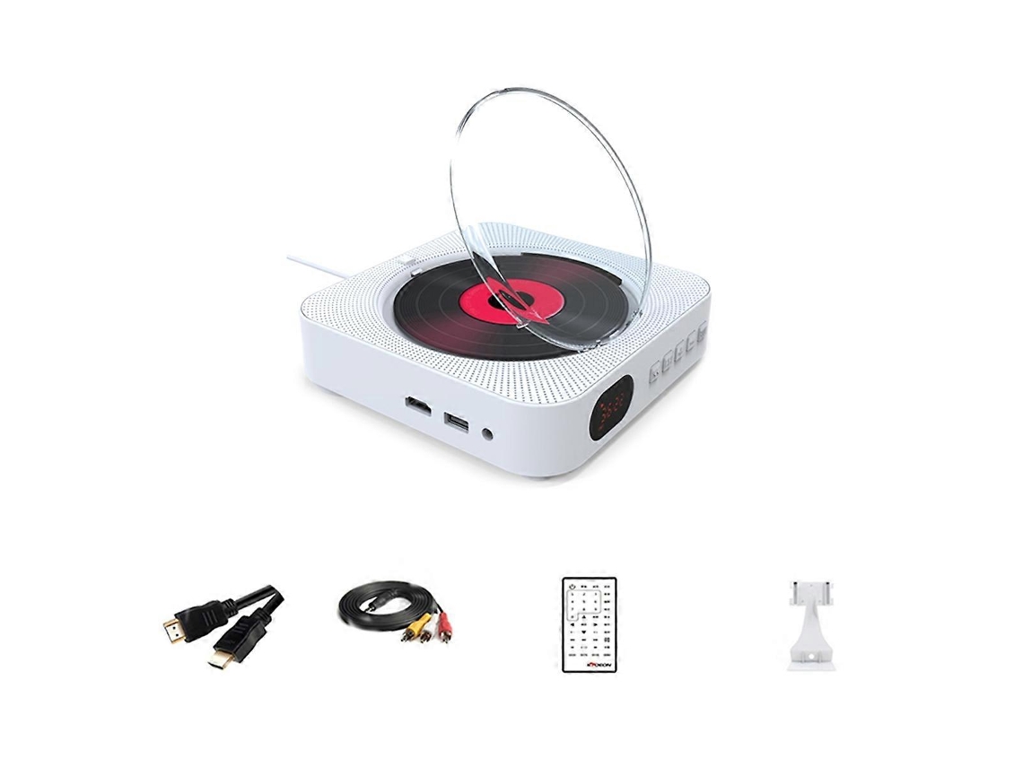 Reproductor de audio y música multifuncional VCD CD DVD Altavoz Bluetooth B Chennnls (eu)