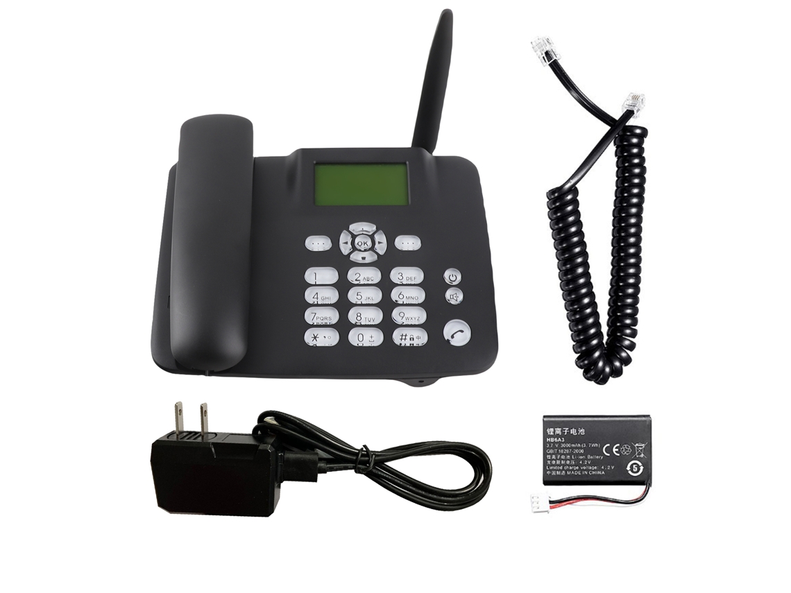 Teléfono Inalámbrico Fijo Gsm 2g Con Antena Radio Sms Para Hogar Oficina Hotel