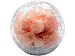 Lámpara Decorativa De Cristal De Sal Natural Del Himalaya, Con Forma Y Acabado Creativos.