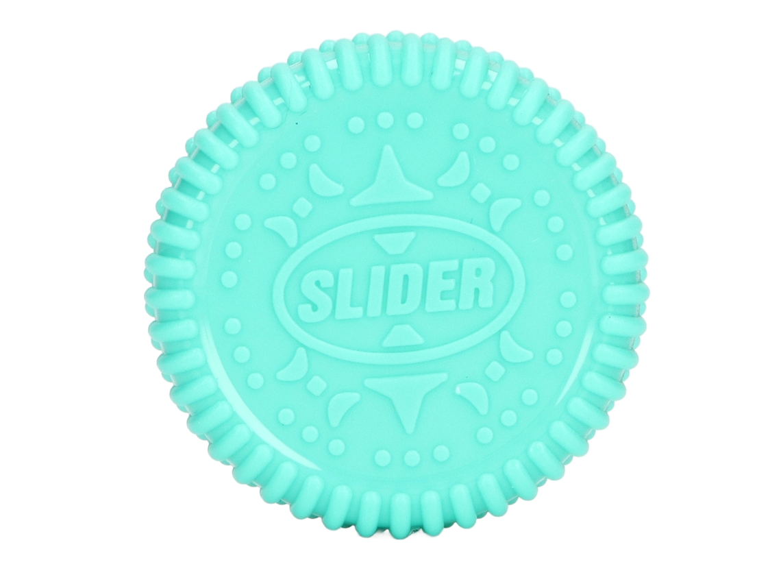 Juguete Deslizante Magnético Para Dedos Forma Galleta Alivio De Estrés Ansiedad Color Menta