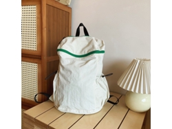 Mochila beige claro, nueva, ultraligera, agradable para la piel, elegante, gran capacidad, estilo para exteriores, Sfushos