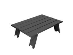 Mesa plegable de aleación de aluminio para camping, picnics y barbacoas - Negra