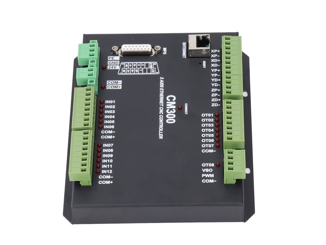 Placa de control CNC triaxial con Ethernet de 1 MHz