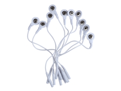 (10 Piezas) Cable Corto De 3,5 Mm A Adaptador De 2,0 Mm, Blanco