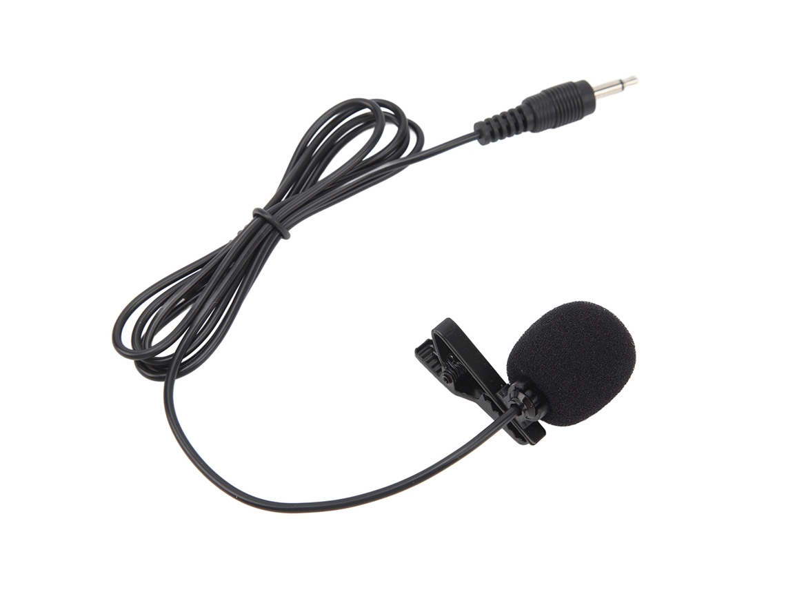 Micrófono Lavalier Para Ordenador Micrófono Lapel Pequeño Antirruido Clip On Para Grabación Con 3.5mm