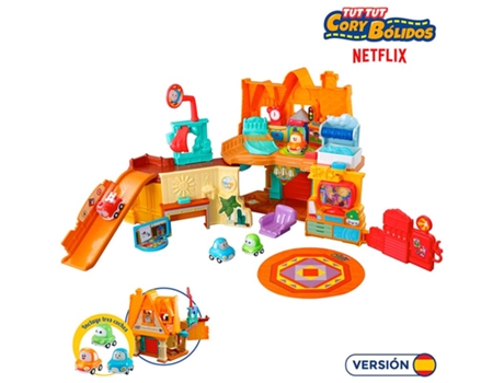 Tut Tut Cory Bolidos La Casa de Cory + 3 Coches