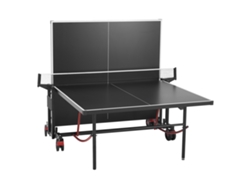 Mesa de ping pong plegable Succebuy, mesa de ping pong para interior y exterior con red