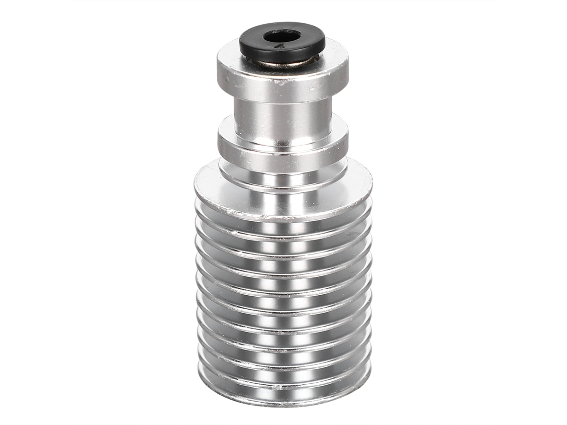 Disipador De Calor Extruder Acero Inoxidable Plata Filamento 1.75mm Accesorios De Actualización Para Impresora 3d