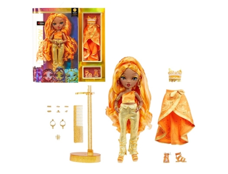 Muñeca RAINBOW HIGH Core Fashion Doll Meena Fleur Saffron (Edad Mínima Recomendada: 6 años)