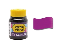 ACRILEX Barniz Vidrieras 37Ml Violeta Cobalto 540
