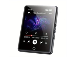 Reproductor Mp3 Walkman, 32 Gb, Con Bluetooth 5.0 Y Pantalla Táctil Completa De 2,8 Pulgadas Czhhmart