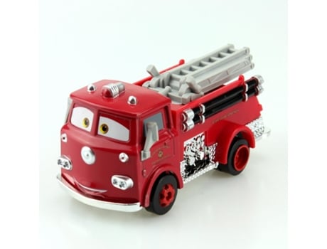 Muñeco GAATPOT Disney Pixar Cars Red Firetruck 1:55 Scale Diecast Metal Alloy Modle Cute Toys For Children Gifts Anime Cartoon Figures