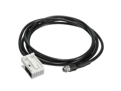 Adaptador De Entrada De Audio Auxiliar Hembra De 3,5 Mm Y 12 Pines Para Coches W169, W203, W209, W221, W164 Y R230