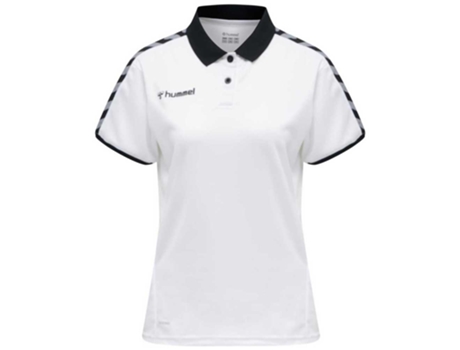 Polo de Mujer para Fútbol HUMMEL Authentic Functional Blanco (L)