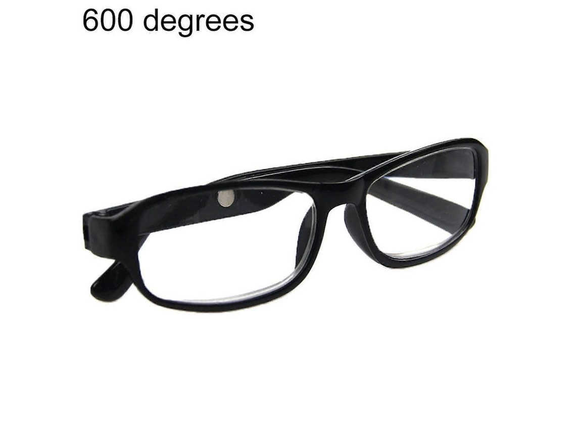 Lentes De Lectura +4.5 +5.0 +5.5 +6.0 Para Corrección De La Visión De La Presbicia Unisex 6 Negro