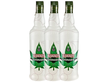 Vodka ANTONIO NADAL Antonio Nadal Rushkinoff Cannabis (1 L - 3 unidades)