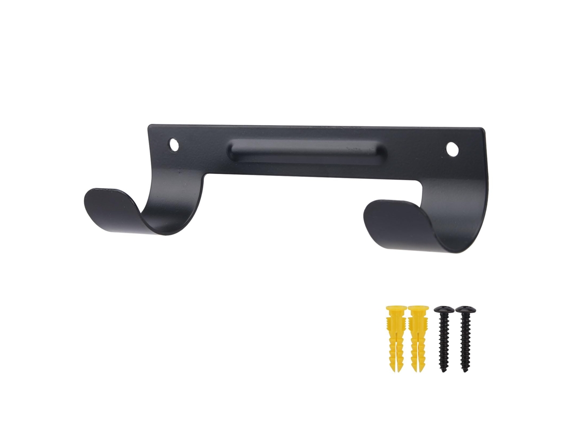 Suporte De Parede Para Tábua De Passar Roupa Com Parafuso, Otimiza Espaço De Lavanderia (preto)