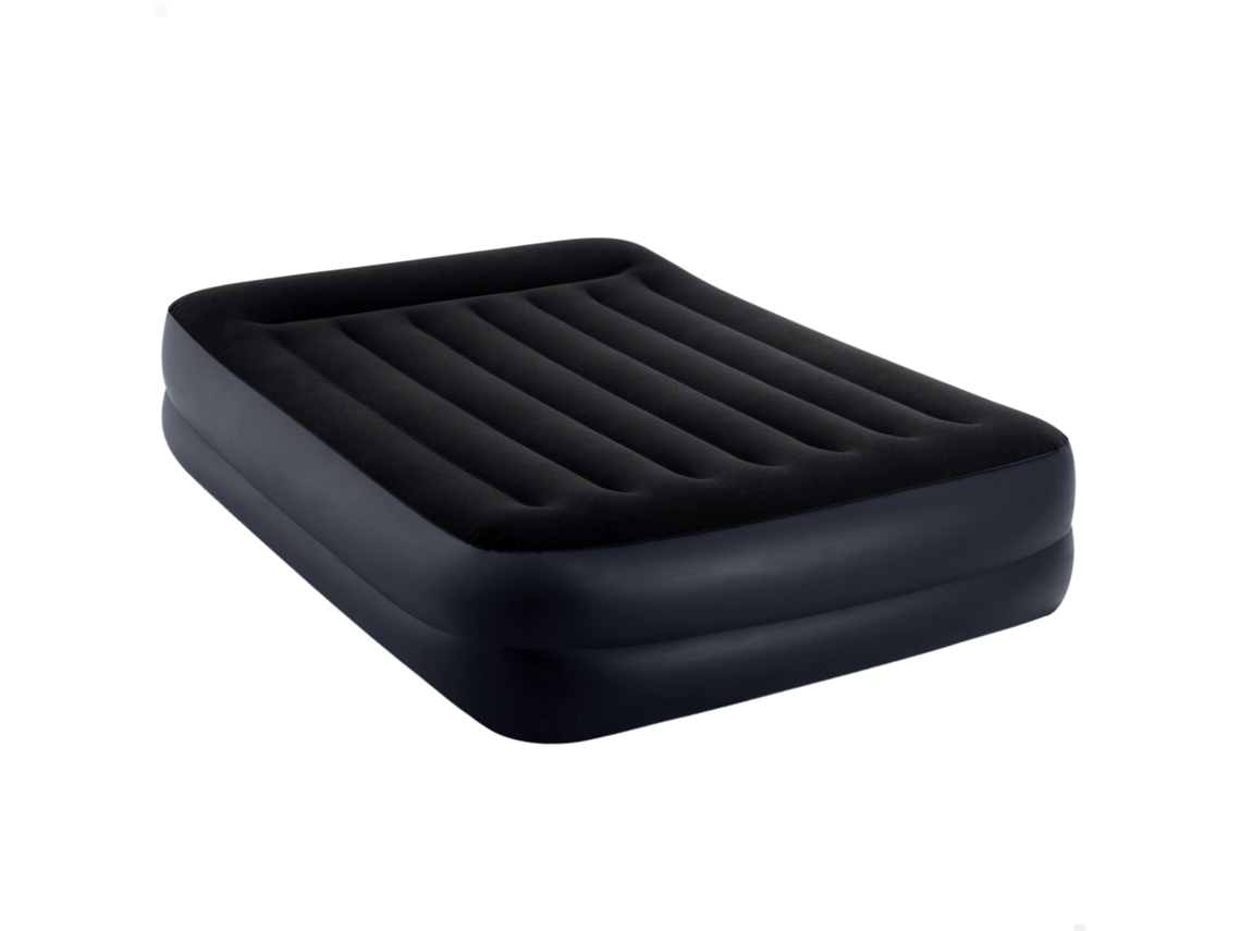 Colchón INTEX Doble Prestige Rest Raised (PVC - Azul - 152x203x42 cm)