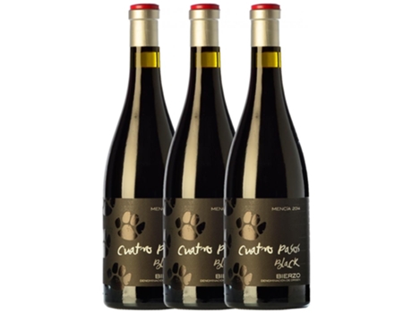 Vino MARTÍN CÓDAX Martín Códax Cuatro Pasos Black Mencía Bierzo Roble (0.75 L - 3 unidades)