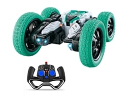 TECHKIDZ 4x4 Vehículo de Control Remoto 2.4Ghz 360 de rotación con sistema de luces Verde agua