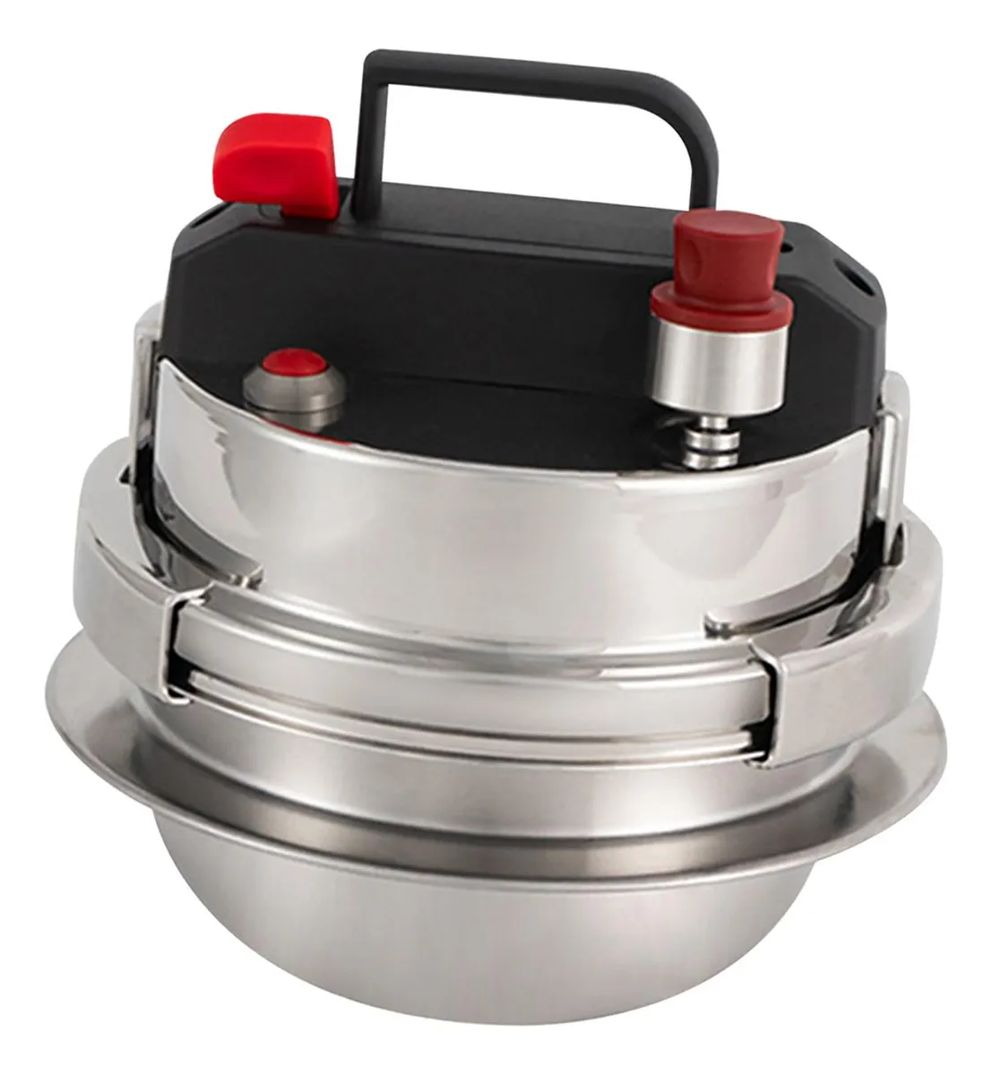 Olla a presión pequeña para todo tipo de utensilios de cocina, 1,2 L, vayotoy