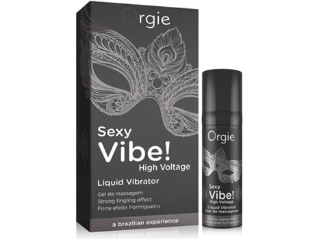 Estimulador ORGIE Sexy Vibe! Vibrador Liquido Extra Fuerte (15 ml)