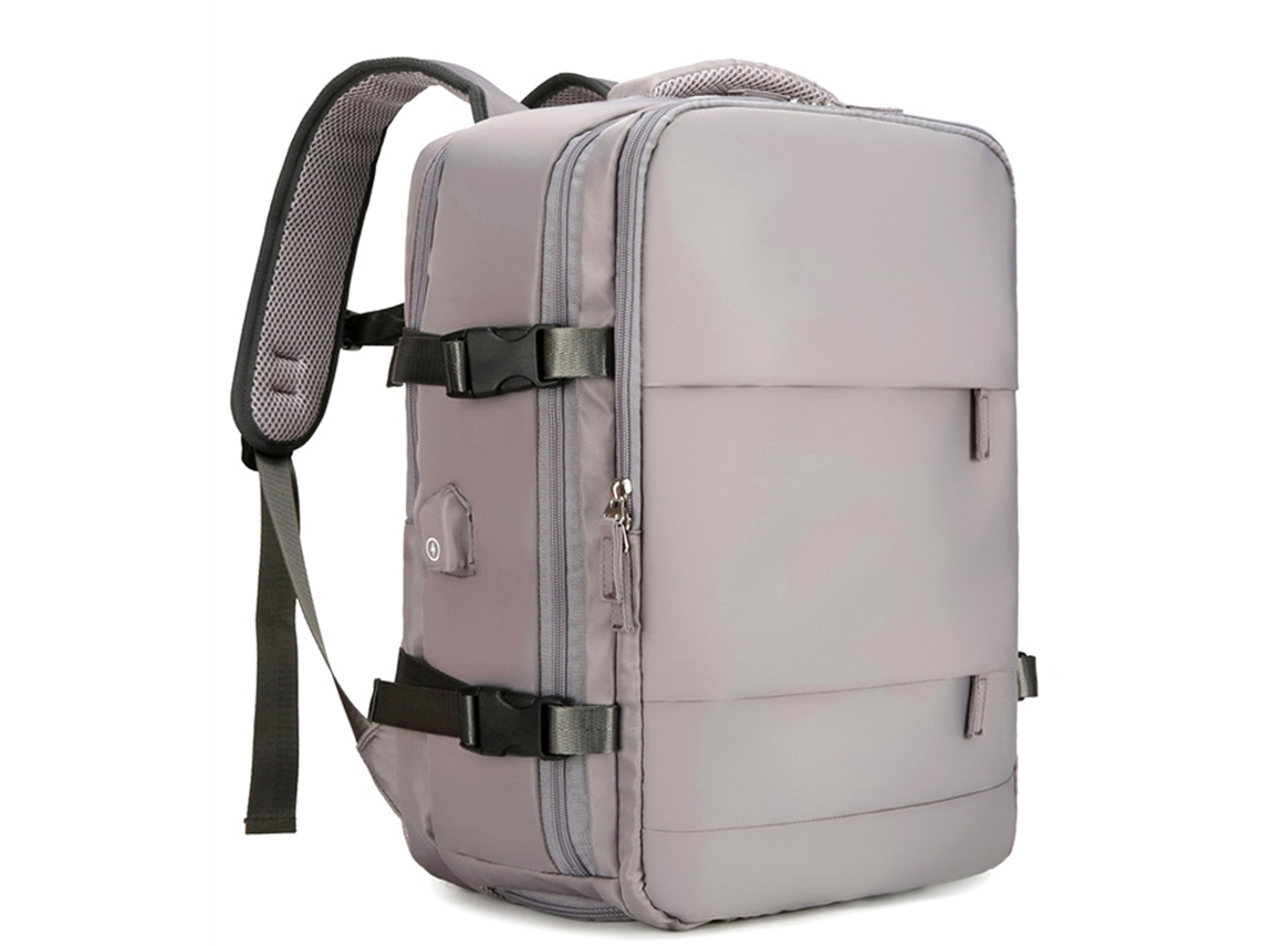 Mochila De Viaje De Gran Capacidad Con Puerto Usb Y Compartimento Para Zapatos: Ideal Para Portátil, Camping, Senderismo Y Actividades Al Aire Libre.