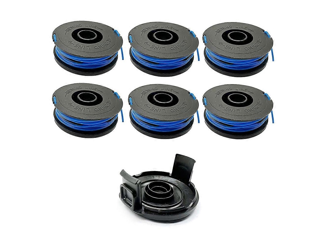 X6s Rsja-01+rsja-01-1 Para Cortacésped Spear Jackson Gt600 Gt450 N7d 6 Carrete De Repuesto + Carrete