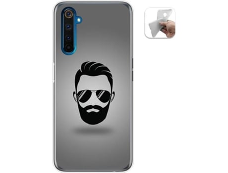 Carcasa Realme 6 Pro TUMUNDOSMARTPHONE Barba Multicolor