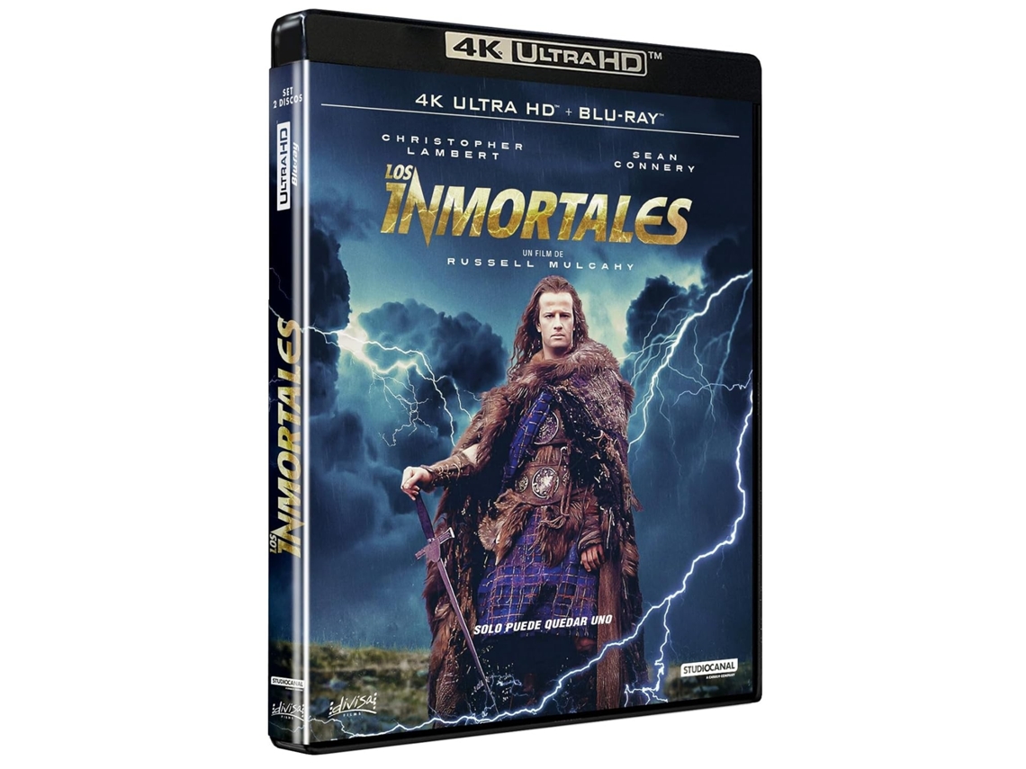 Highlander 1986 4K Ultra Hd / Los Inmortales