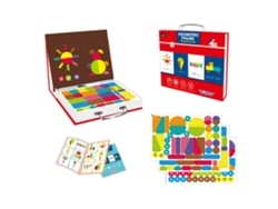 Ats-tablero Mágico De Dibujo 2 En 1 Para Niños, Juego De Rompecabezas Educatsivo, Regalo De Cumpleaños Para Niños Y Niñas