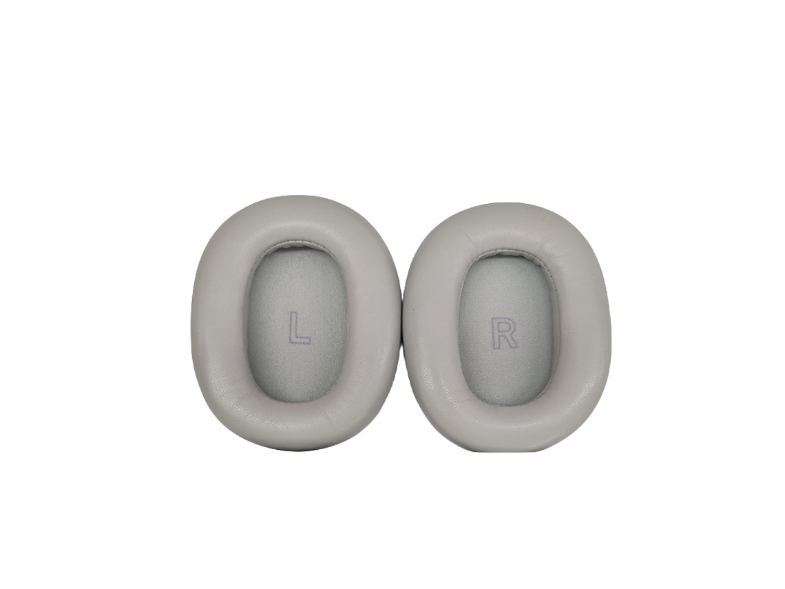Almohadillas Szsmart para Bo Beoplay H95 de piel de oveja (1 par, gris)
