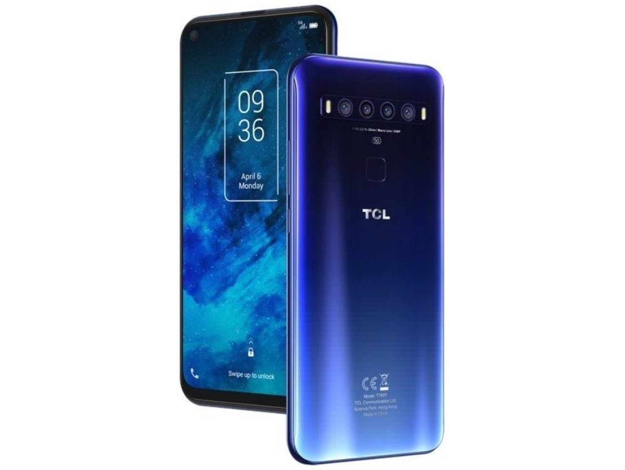 Smartphone TCL 10 5G (6.53'' - 6 GB - 128 GB - Azul)