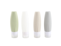 Botella Dispensadora De Silicona Recargable 90ml Para Champú, Gel De Ducha, Viajes, Sin Fugas, Boca Ancha