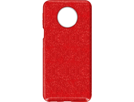 Carcasa Xiaomi Redmi Note 9T 5G AVIZAR Semi rígida Rojo