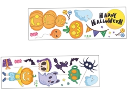 Pegatinas De Fantasmas Para Ventanas. Una Decoración Para Fiestas De Halloween, Que Añade Más Ambiente...