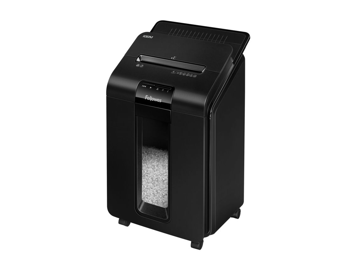 Destructora de Papel Automática FELLOWES AutoMax 100M Minicorte (Capacidade: 23 L)
