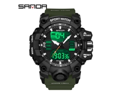 Reloj electrónico MDUG con pantalla única, moderno, luminoso y resistente al agua.