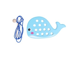 2026-juguetes De Cordado De Madera Pato Ballena Para Niños Niñas Juguetes De Motor Habil Fineza Duraderos Y Seguros