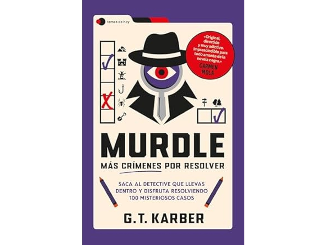 Libro Murdle Mas Crimenes Por Resolver de G T Karber (Español)