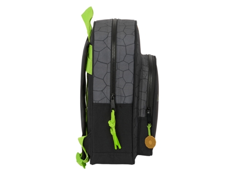 Mochila Escolar TEENAGE MUTANT NINJA TURTLES Negro Gris 27 x 33 x 10 cm