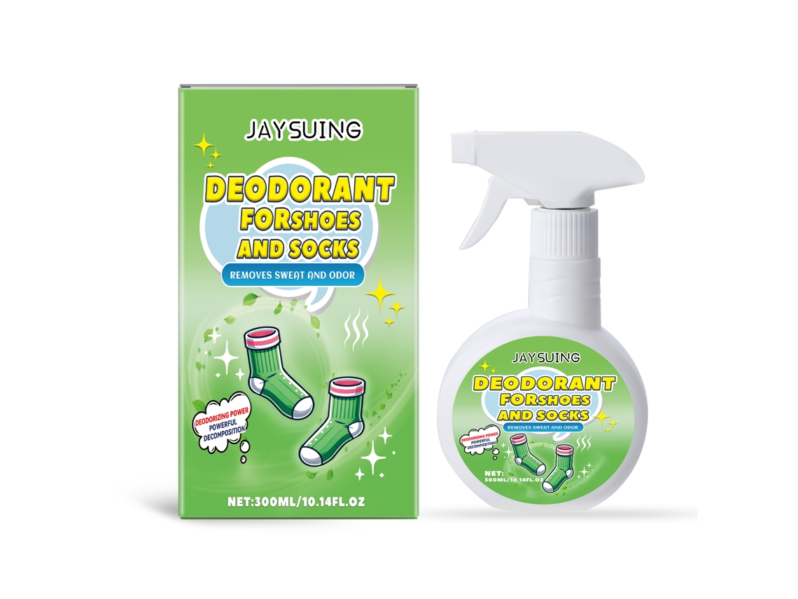 Desodorante en spray para zapatos y calcetines