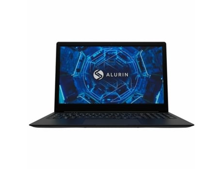 Laptop ALURIN Go Start (Negro - 256 GB SSD - 8 GB RAM - 15,6 - Qwerty Español - Intel Celeron - Intel)