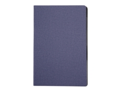 Capa De Couro Pu Para Blackview Tab 15 Tab 15pro Protetora Anti-arranhões Ajuste De Ângulo Azul