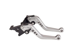 Maneta de freno y embrague para motocicletas Grom MSX125, CBR250R, CBR300R, CB400F, CBR500R, Monkey 125, color plata.